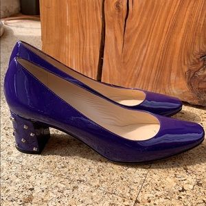 Kate Spade Derena Violet Stud Pumps